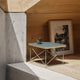 Vitra Eames LTR Occasional Table in Jade Linoleum / Sea Foam Green — lifestyle