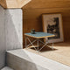 Vitra Eames LTR Occasional Table in Jade Linoleum / Sea Foam Green — lifestyle