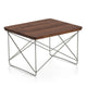 Vitra Eames LTR Occasional Table in Walnut / Stainless Steel — packshot