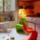 Vitra Panton Junior Chair with Vitra Elephant — lifestyle, children's room