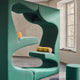 Vitra Living Tower with Visiona Stool — lifestyle