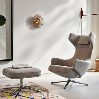 Vitra Popsicle Clock Walnut