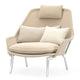 Vitra Slow Chair Fabric in Flocca Beige — packshot