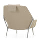 Vitra Slow Chair Fabric in Flocca Beige — packshot, detail
