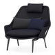 itra Slow Chair Fabric in Flocca Dark Blue — packshot