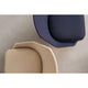 Vitra Slow Chair & Ottoman Fabric — lifestyle