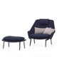 Vitra Slow Chair & Ottoman Fabric — packshot