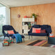 Vitra Vitra Slow Sofa with Slow Chair and Ottoman Fabric — lifestyle