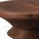 Vitra Eames Stool Model A in Dark Walnut — packshot, detail