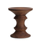 Vitra Eames Stool Model C in Dark Walnut — packshot