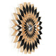Vitra Sunflower Wall Clock in Birch — packshot, detail