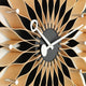 Vitra Sunflower Wall Clock in Birch — packshot, detail