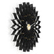 Vitra Sunflower Wall Clock in Black Ash — packshot, detail