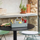 Vitra Toolbox RE — lifestyle, with Vitra Wire Chair DKR and Eames Plastic Chair DSR