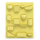 Vitra Uten.Silo RE II wall organiser in Citron — packshot