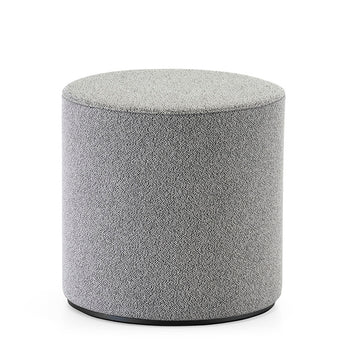 Vitra Visiona Stool in Cento Salt and Pepper upholstery by Verner Panton