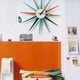 Vitra Sunburst Wall Clock — lifestyle