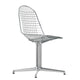 Vitra Eames Wire Chair DKL in Chrome — packshot, detail