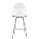 Vitra Eames Wire Chair Stool Medium in Chrome — packshot, detail
