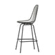 Vitra Eames Wire Chair Stool Medium in Basic Dark Powder Coated — packshot