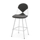 Vitra Eames Wire Chair Stool Medium With Seat & Back Pad — packshot