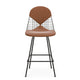 Vitra Eames Wire Chair Stool Medium With Seat & Back Pad — packshot, detail