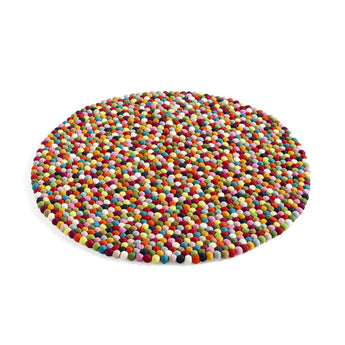 Hay Pinocchio Round Multicolour Rug