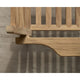 Carl Hansen AH601 Outdoor Lounge Chair in teak — lifestyle, detail