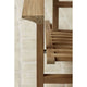 Carl Hansen AH603 Outdoor Deck Chair in teak — lifestyle, detail