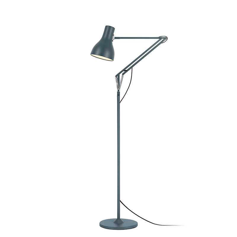 Anglepoise Type 75 Floor Lamp in Slate Grey — packshot, detail