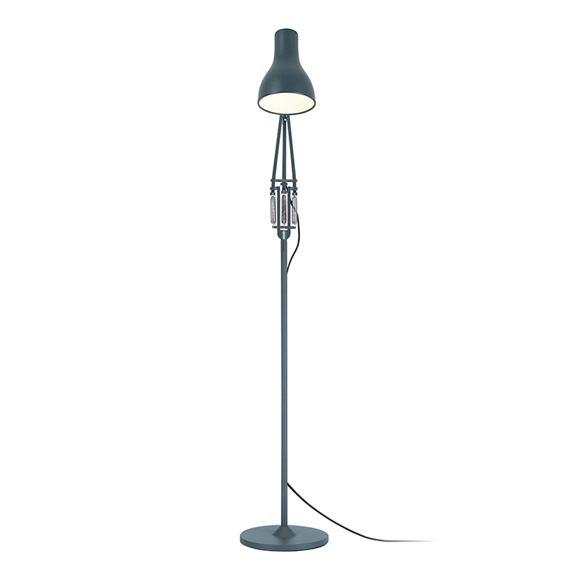 Anglepoise Type 75 Floor Lamp in Slate Grey — packshot, detail