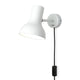Anglepoise Type 75 Mini Wall Lamp in Alpine White, Cable & Plug — packshot