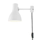 Anglepoise Type 75 Wall Lamp in Alpine White, Cable & Plug — packshot