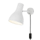 Anglepoise Type 75 Wall Lamp in Alpine White, Cable & Plug — packshot, detail