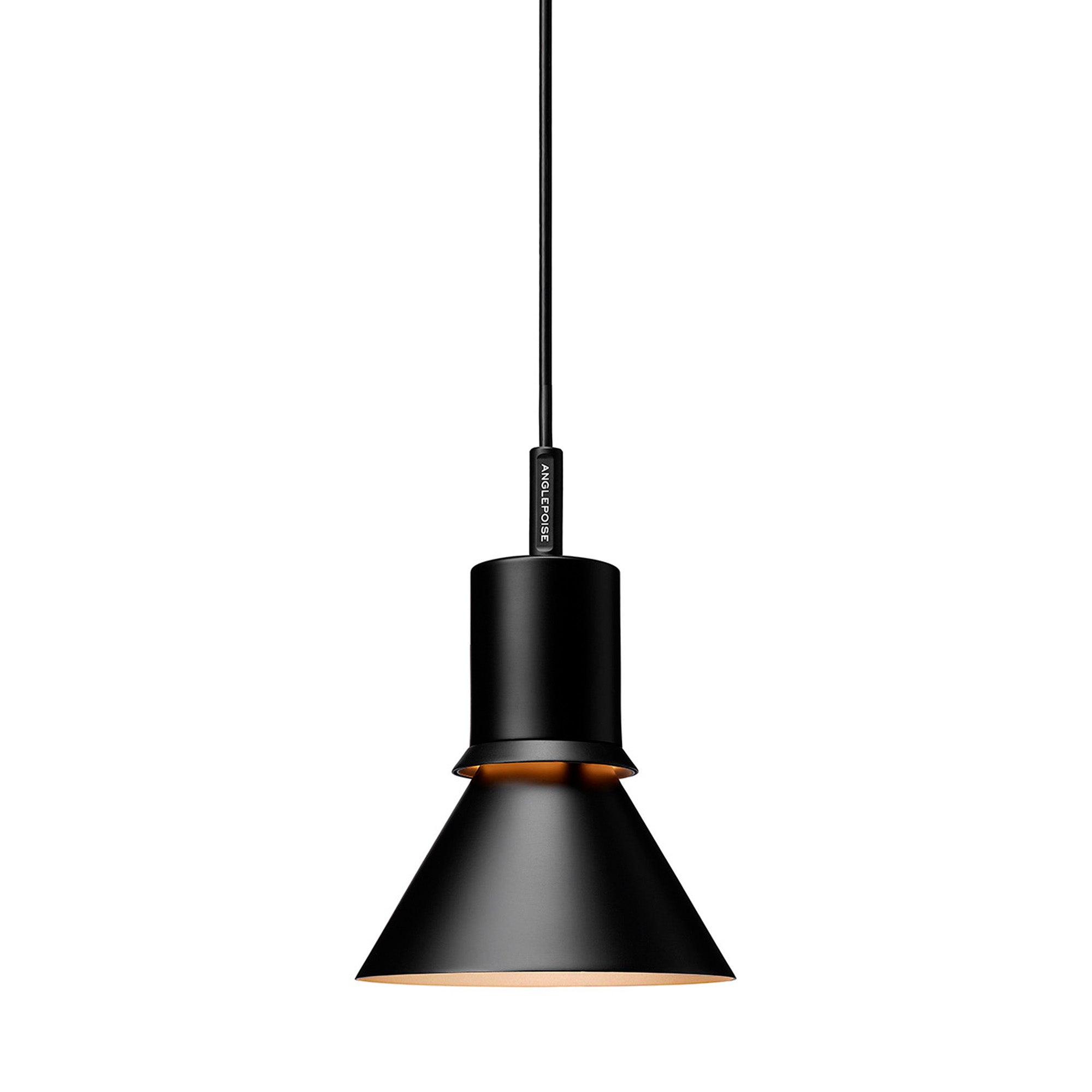 Anglepoise Type 80 Pendant Light in Matte Black — packshot, detail