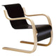 Artek Armchair 42 Lounge Chair in Black Lacquer — packshot