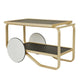Artek 901 Tea Trolley in Black Linoleum — packshot