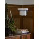 Artek A201 Pendant Light in White & Brass — lifestyle