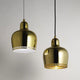 Artek A330S Golden Bell Savoy Pendant Light in Polished Brass — lifestyle