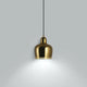 Artek A330S Golden Bell Savoy Pendant Light in Polished Brass — studio, light on