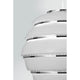 Artek A331 Beehive Pendant Light in White, Chrome Plated Rings — studio, detail