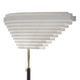 Artek A805 Angel Wing Floor Light, Tube Polished Brass — packshot, detail