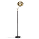 Artek A808 Floor Light, Shade Polished Brass — packshot