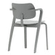 Artek Aslak Dining Chair in Grey Lacquered — packshot, detail
