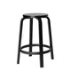 Artek Bar Stool 64 65cm in Black Lacquered — packshot