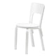 Artek 66 Dining Chair in White Lacquered — packshot