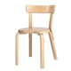 Artek 69 Dining Chair in Natural Lacquered Birch Veneer — packshot
