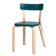 Artek 69 Dining Chair in Petrol Lacquered — packshot