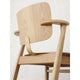 Artek Domus Dining Chair in Oak Natural — lifestyle, detail