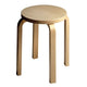 Artek E60 Low Stool in Birch Veneer — packshot
